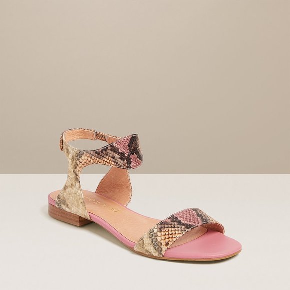 Jack Rogers Gwen Wave Sandal Pink Multi- Sale Today Only - Picture 1 of 5